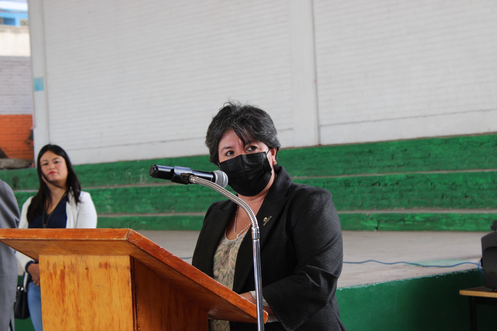 Destaca Maribel Pérez Arenas, valores como la equidad y el patriotismo